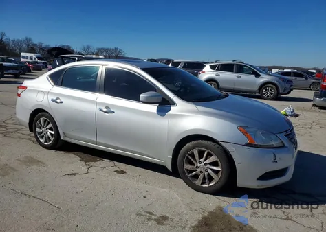 2013 Nissan Sentra S z USA, uszkodzony, nr VIN 3N1AB7AP2DL717739